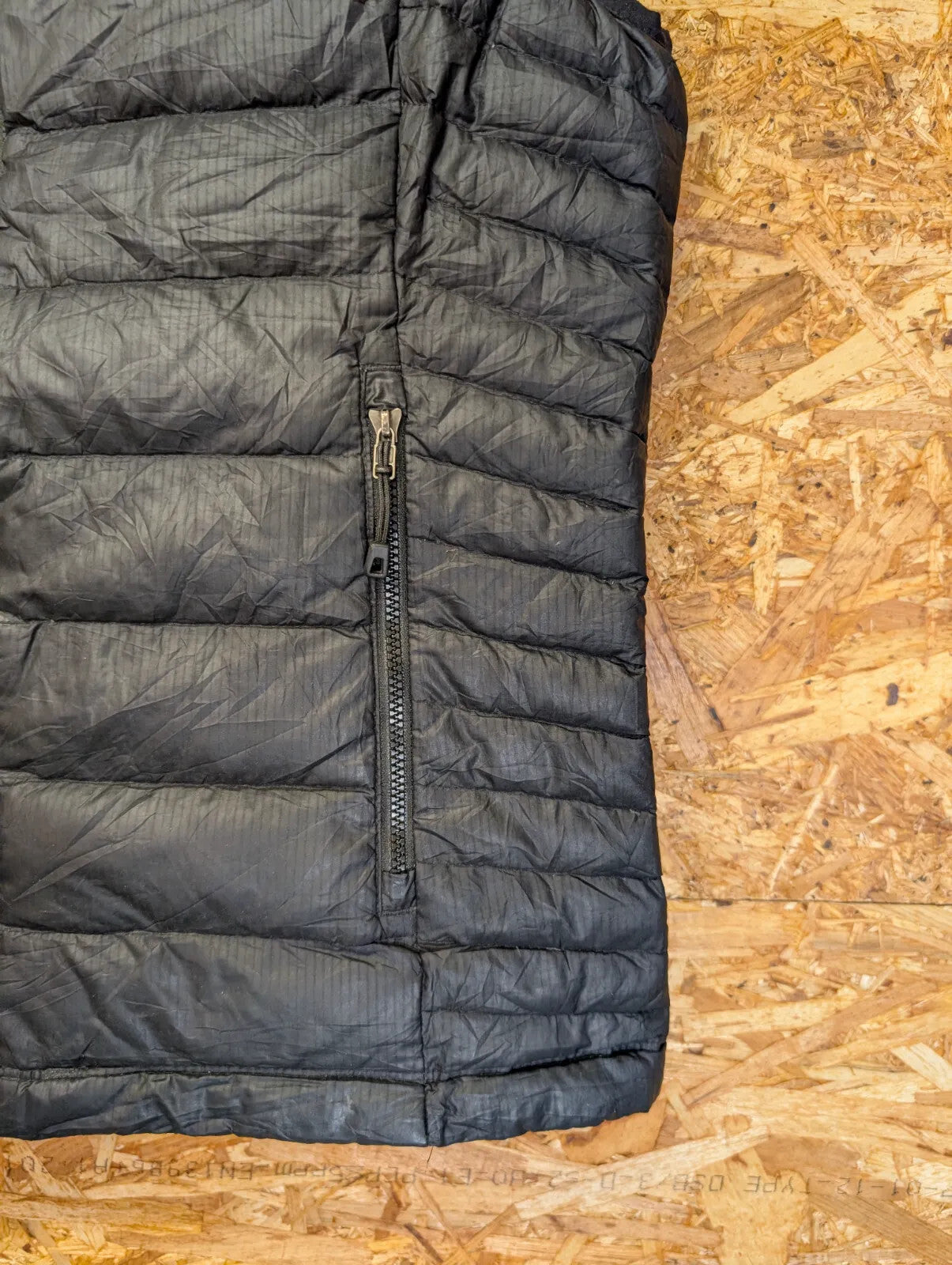 Patagonia Down Sweater Vest Womens Small Black Puffer Gilet Quilted Bodywarmer