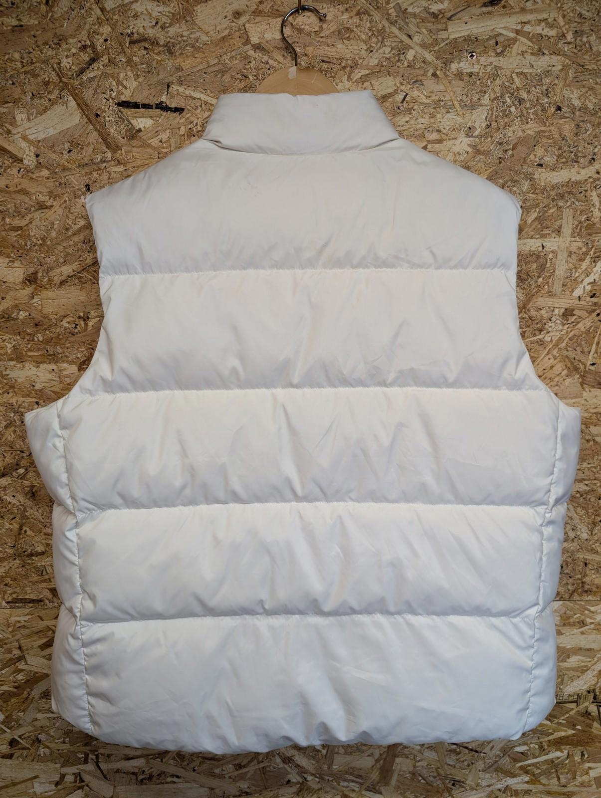 Ralph Lauren Sport Medium 10-12 Women Gilet Vest Puffer Body Warmer Cream White