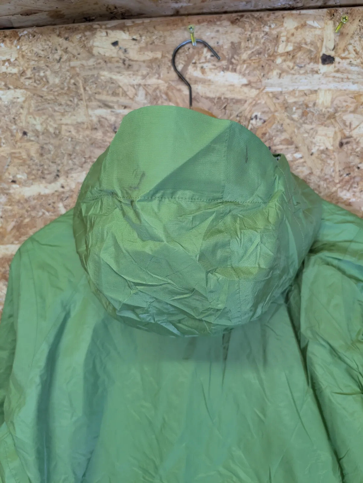 Patagonia Torrentshell Jacket Women Small Green Pockets Hooded Waterproof Anorak
