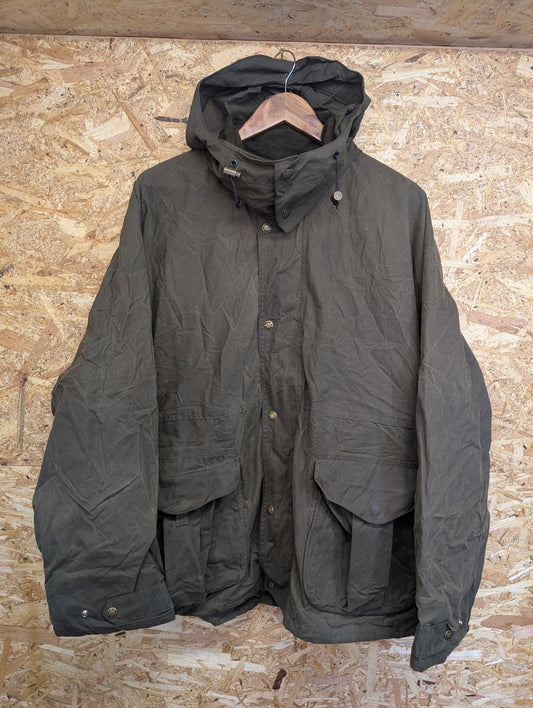 Filson 2XL Hooded Tin Cloth Waxed Field Jacket Style 1440n Coat Made In USA