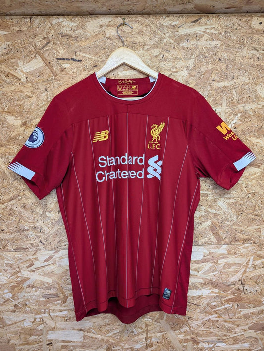 New Balance Liverpool Football Shirt Medium Men 2019/20 Home Kit Red LFC Dunn