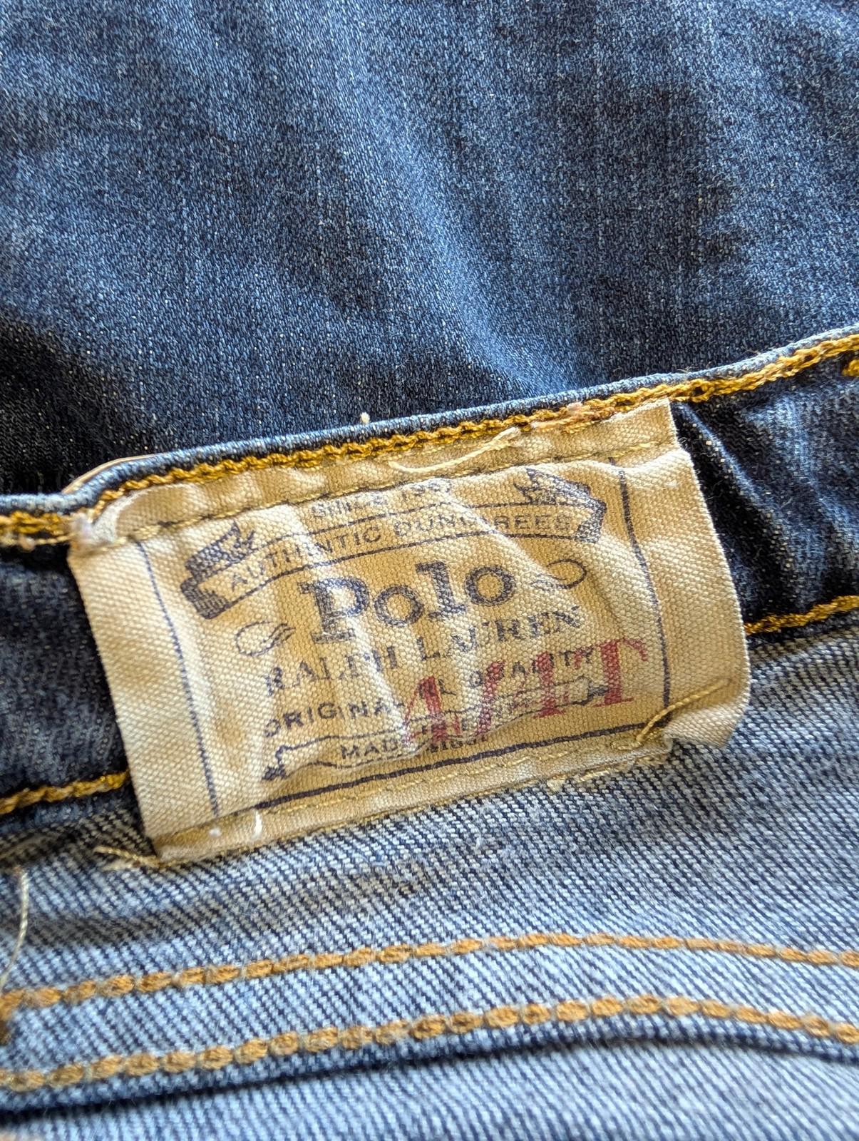 Ralph Lauren Polo Jeans Unisex Kids Age 4T Classic Straight Denim Navy Blue