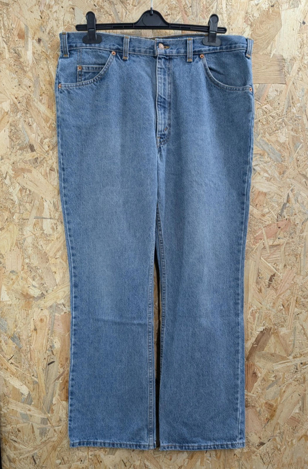 Levis 617 Jeans W38 L30 Canada Made Orange Tab Vintage 90s Blue Denim Zip Fly