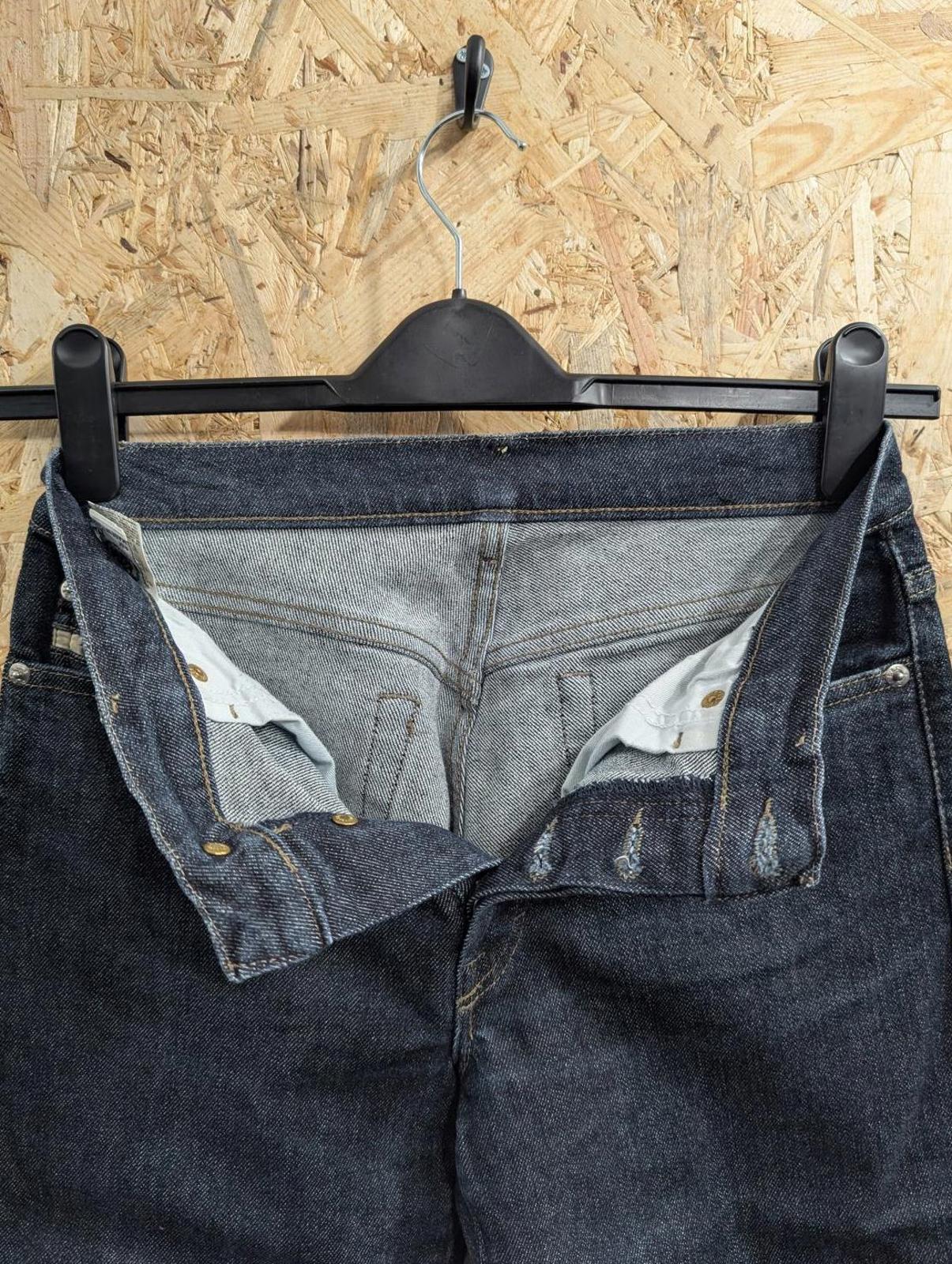 Diesel Skint Low Rise Jeans W27 L31 Men Navy Blue Dark Y2K Made in Italy