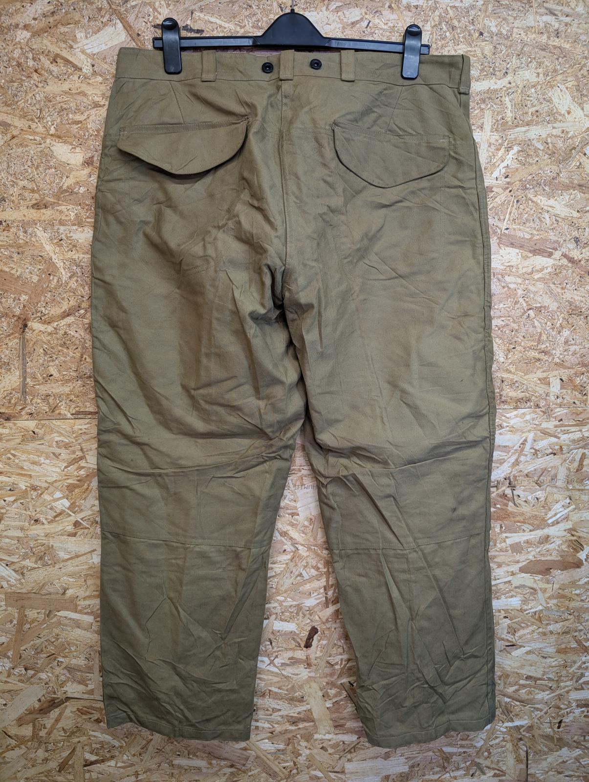 Filson Trousers W38 L31 Vintage Double Tin Cloth Work Wear Made In USA