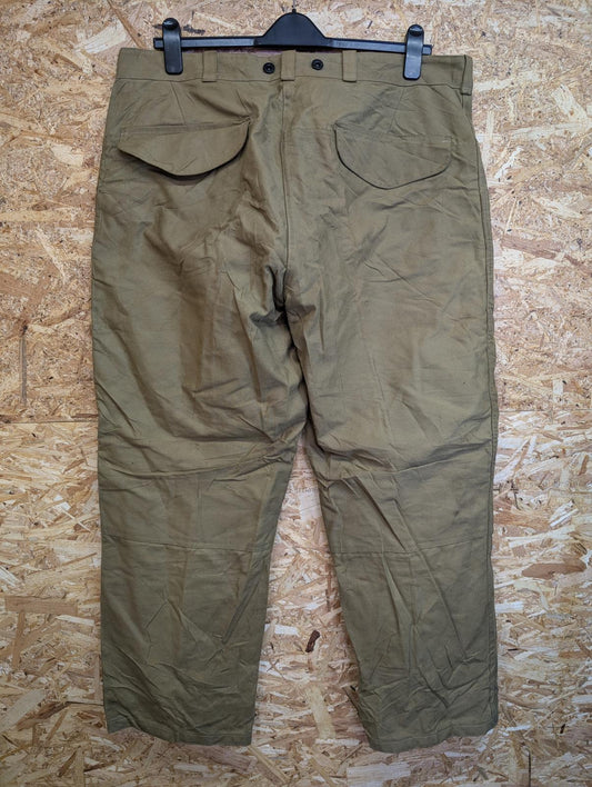 Filson Trousers W38 L31 Vintage Double Tin Cloth Work Wear Made In USA