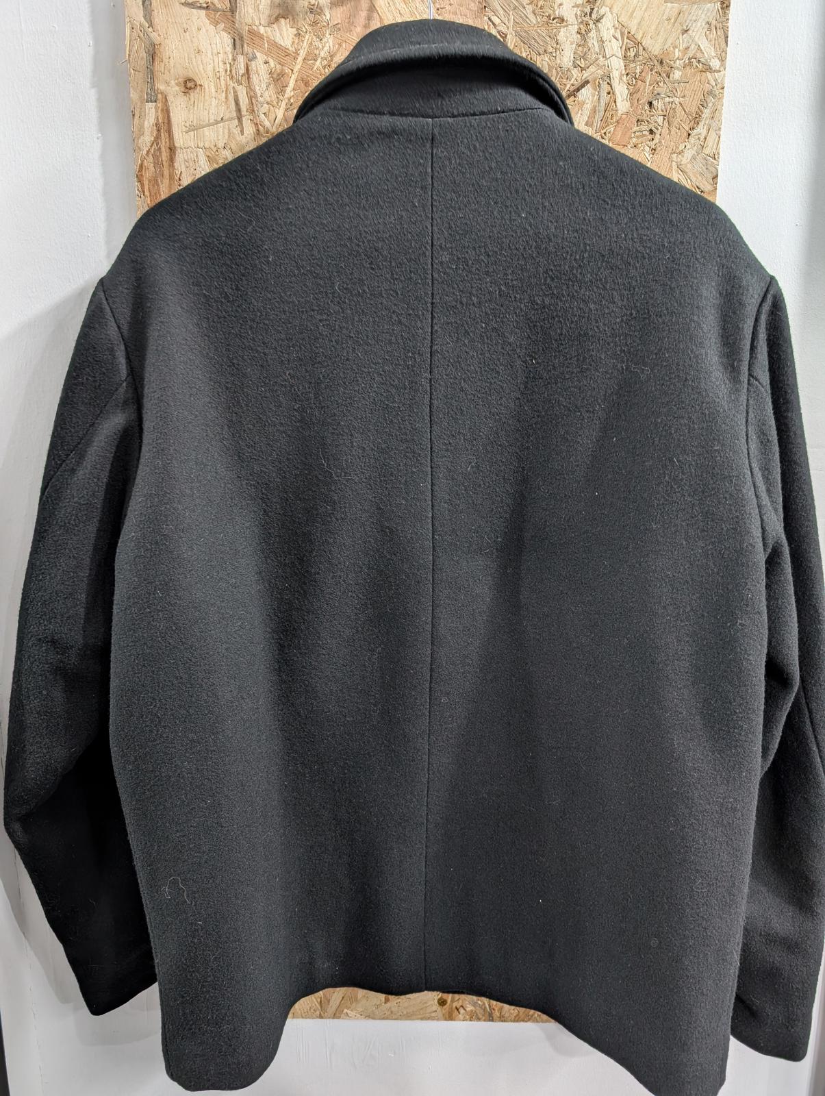 Gap Wool Ranger Jacket Mens Size Medium Bomber Donkey Black Zip Front Vintage