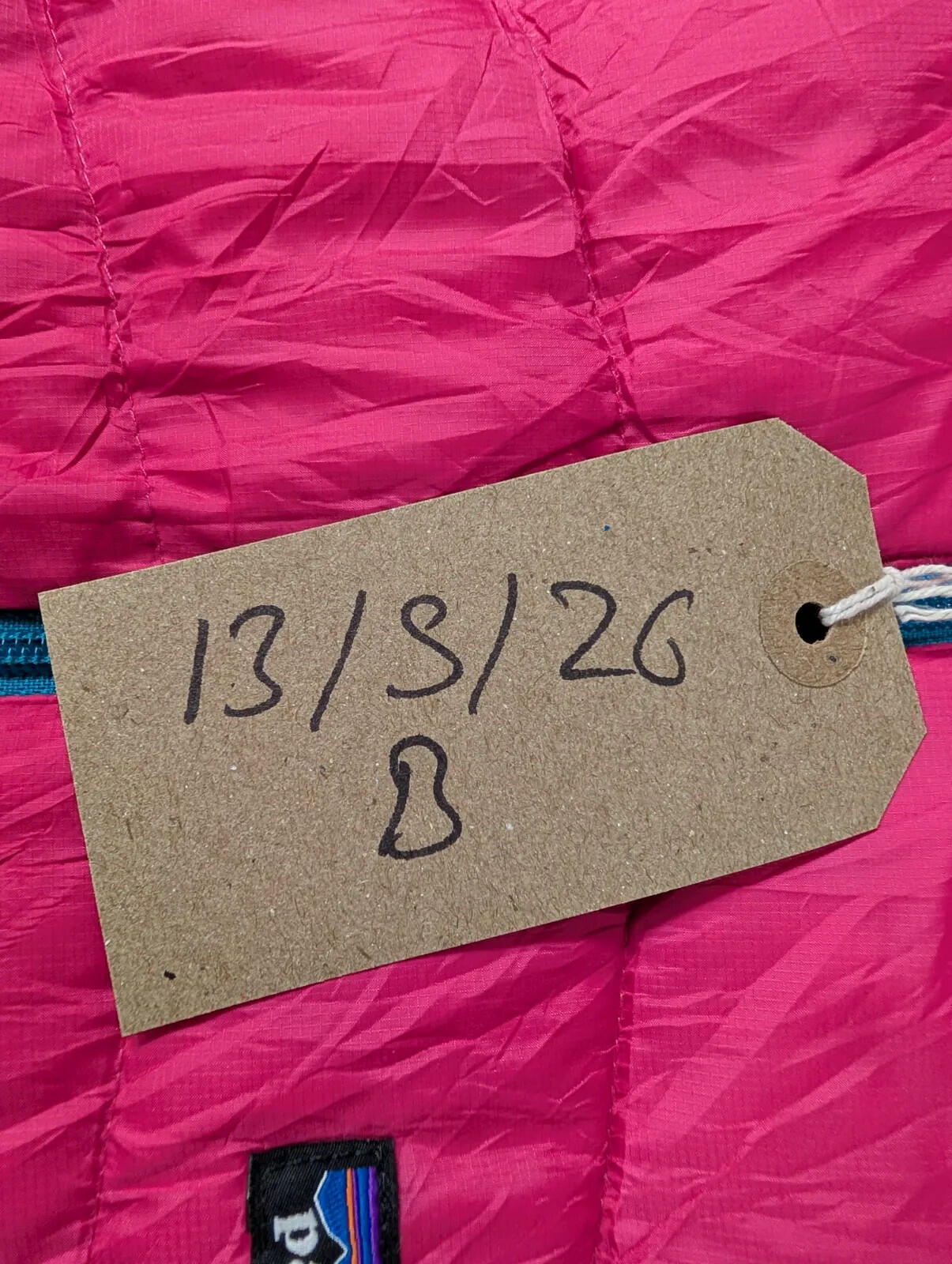 Patagonia Puffer Gilet Girls XL 14 Pink Down Fill Full Zip Bodywarmer Youth