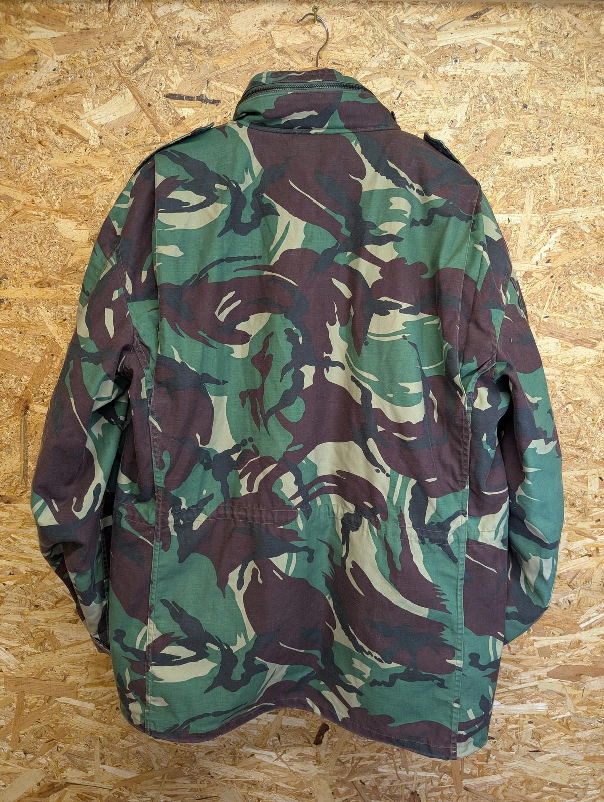 Military M65 Jacket Cold Weather Large Camouflage Liner Army Field Coat Green Woodland Camo