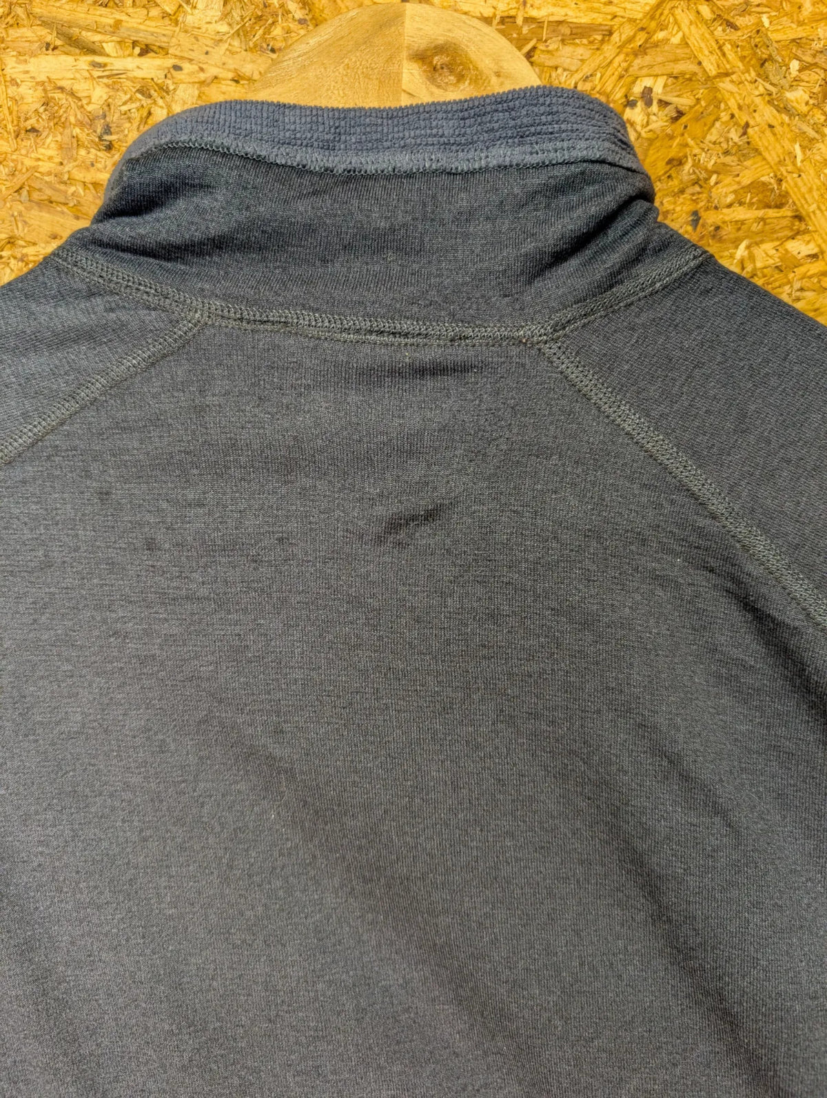 Patagonia 1/4 Zip Lightweight Fleece Mens Medium Navy Blue USA Made Vintage 90s