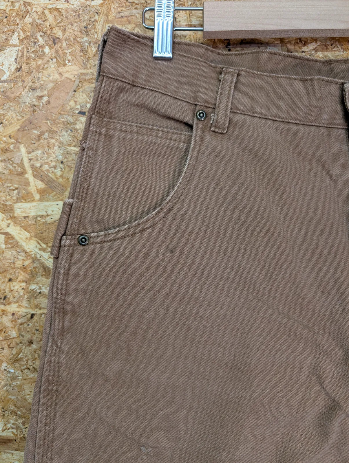 Lakin Mckey Trading Co Carpenter Pants Brown Canvas Cargo Utility Vintage Jeans