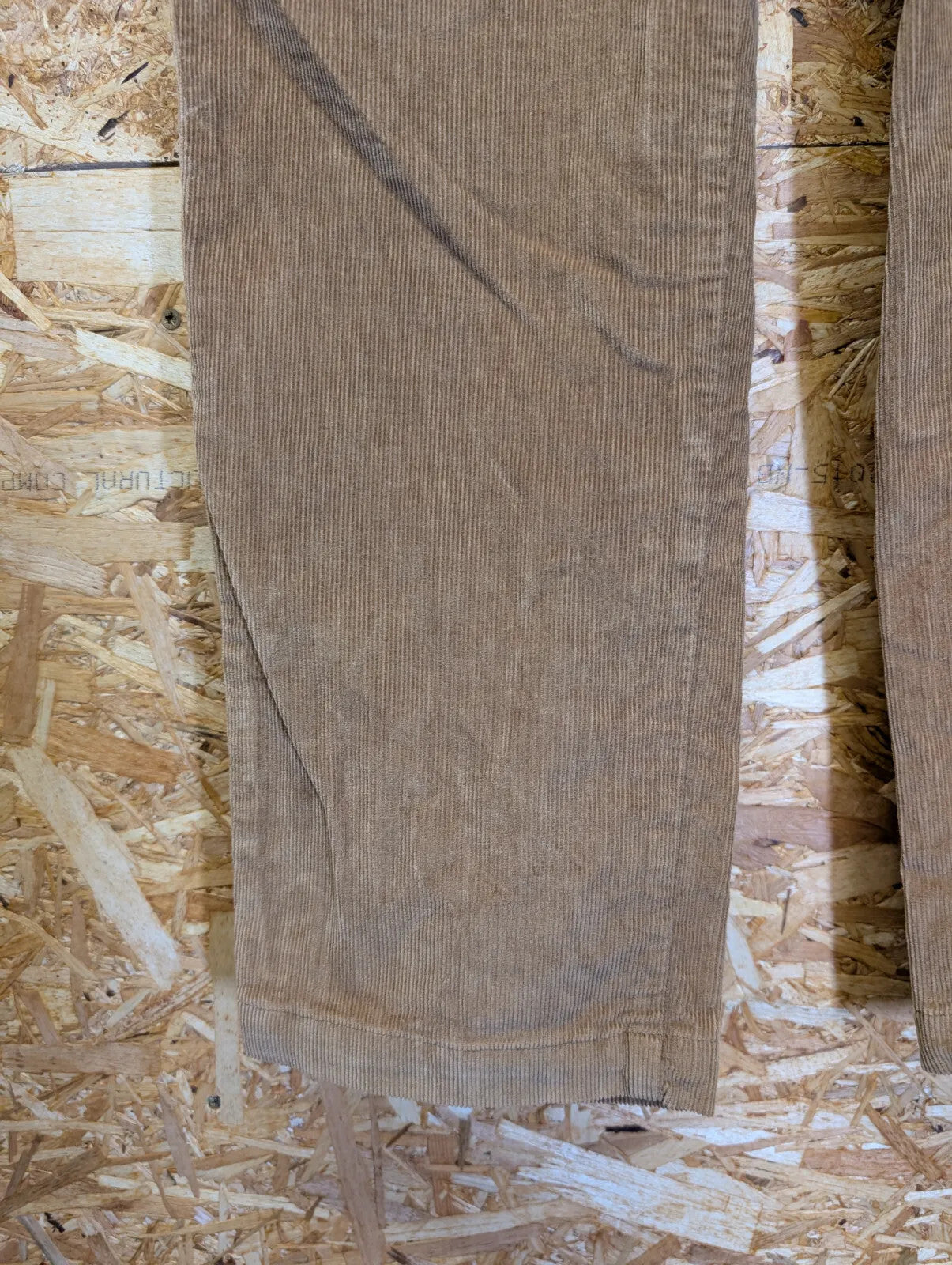 Ralph Lauren Corduroy Trousers Mens W30 L32 Brown Cotton Cords Preppy Fit