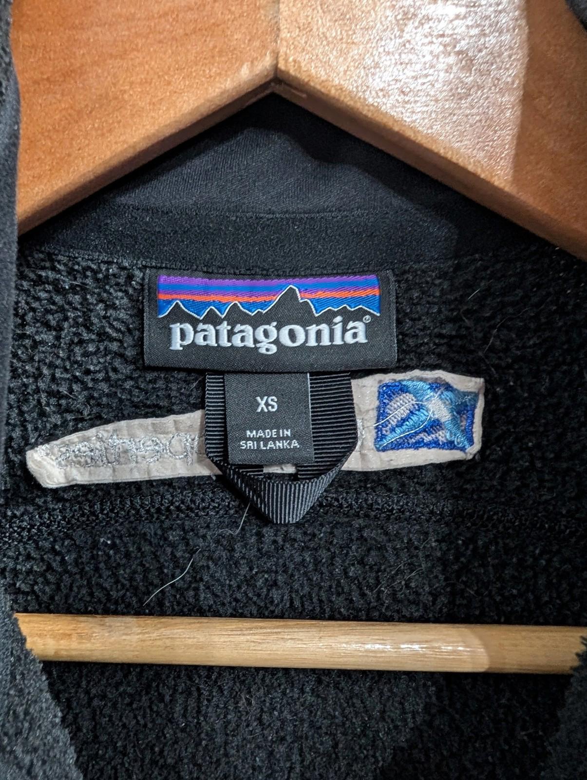 Patagonia Fleece Vest XS Women Sleeveless Black Gilet Better Sweater Bodywarmer