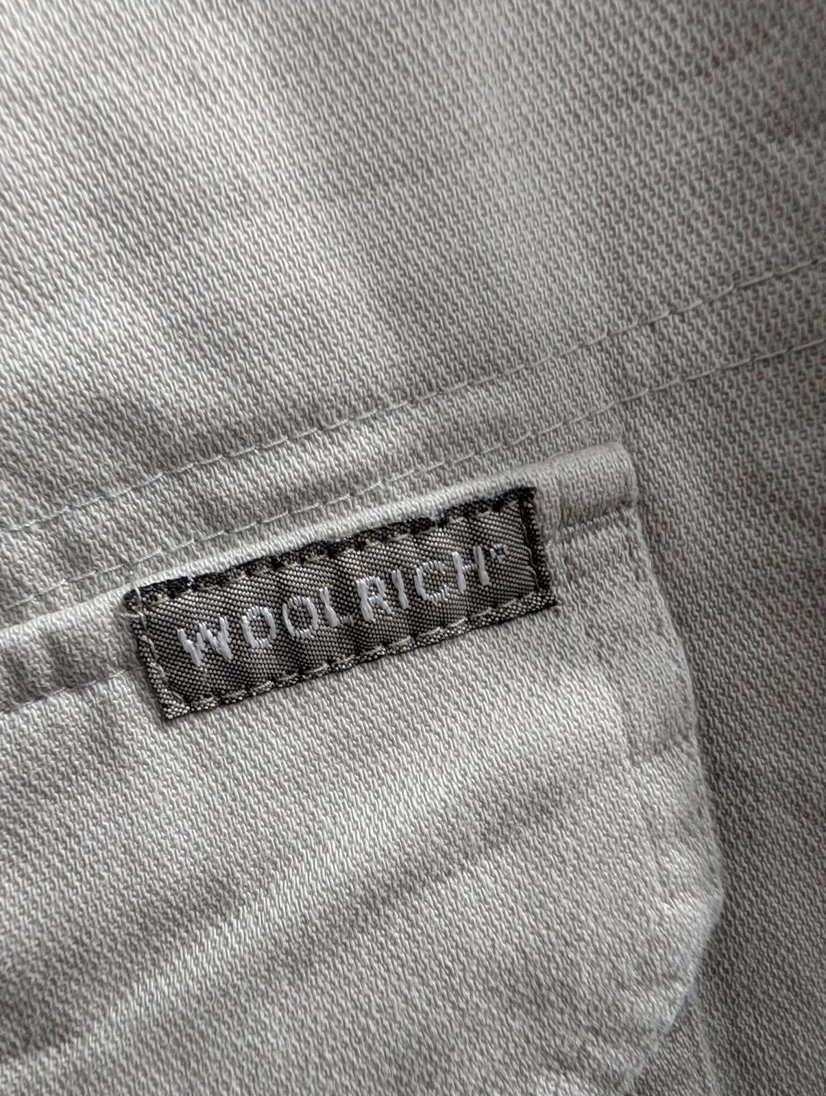 Woolrich Cargo Trousers W34 L30 Men Utility Gorp Beige Cotton 3XDry Technology