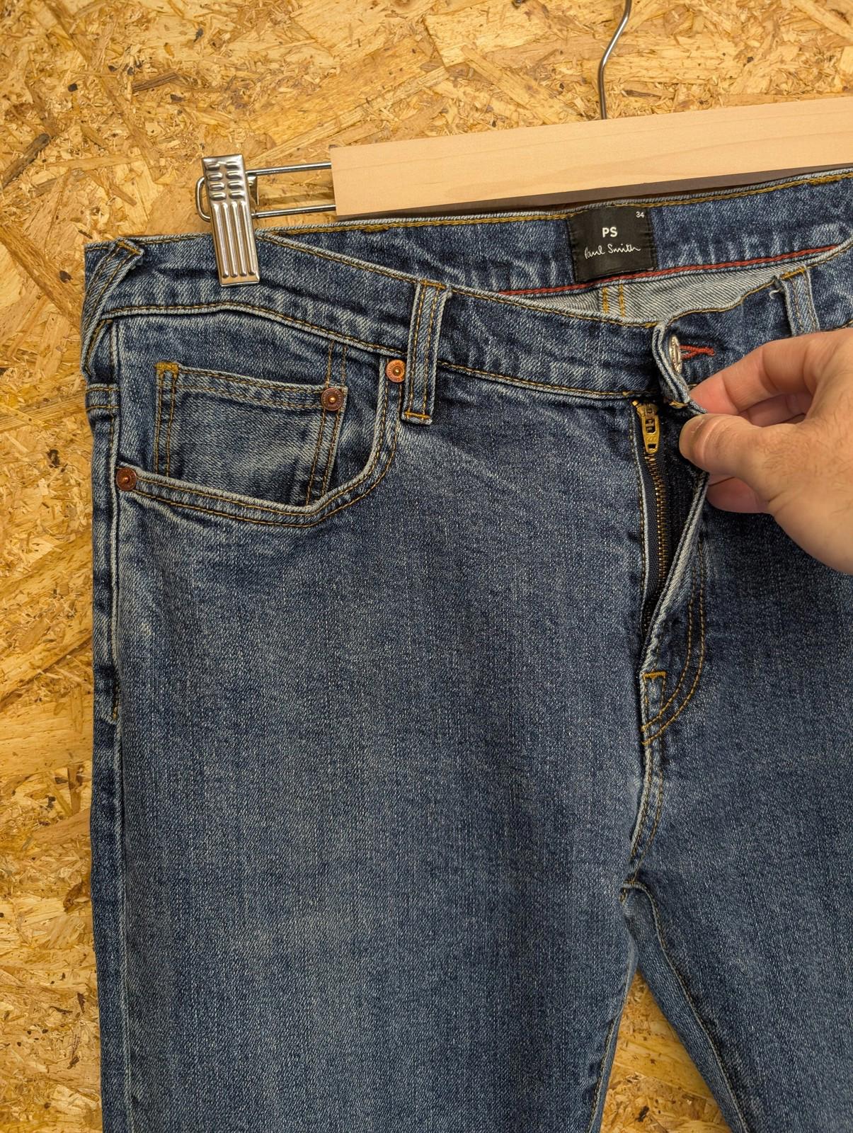 Paul Smith Slim Fit Jeans W34 L31 Men Mid Wash Denim Classic Blue Oi Polloi