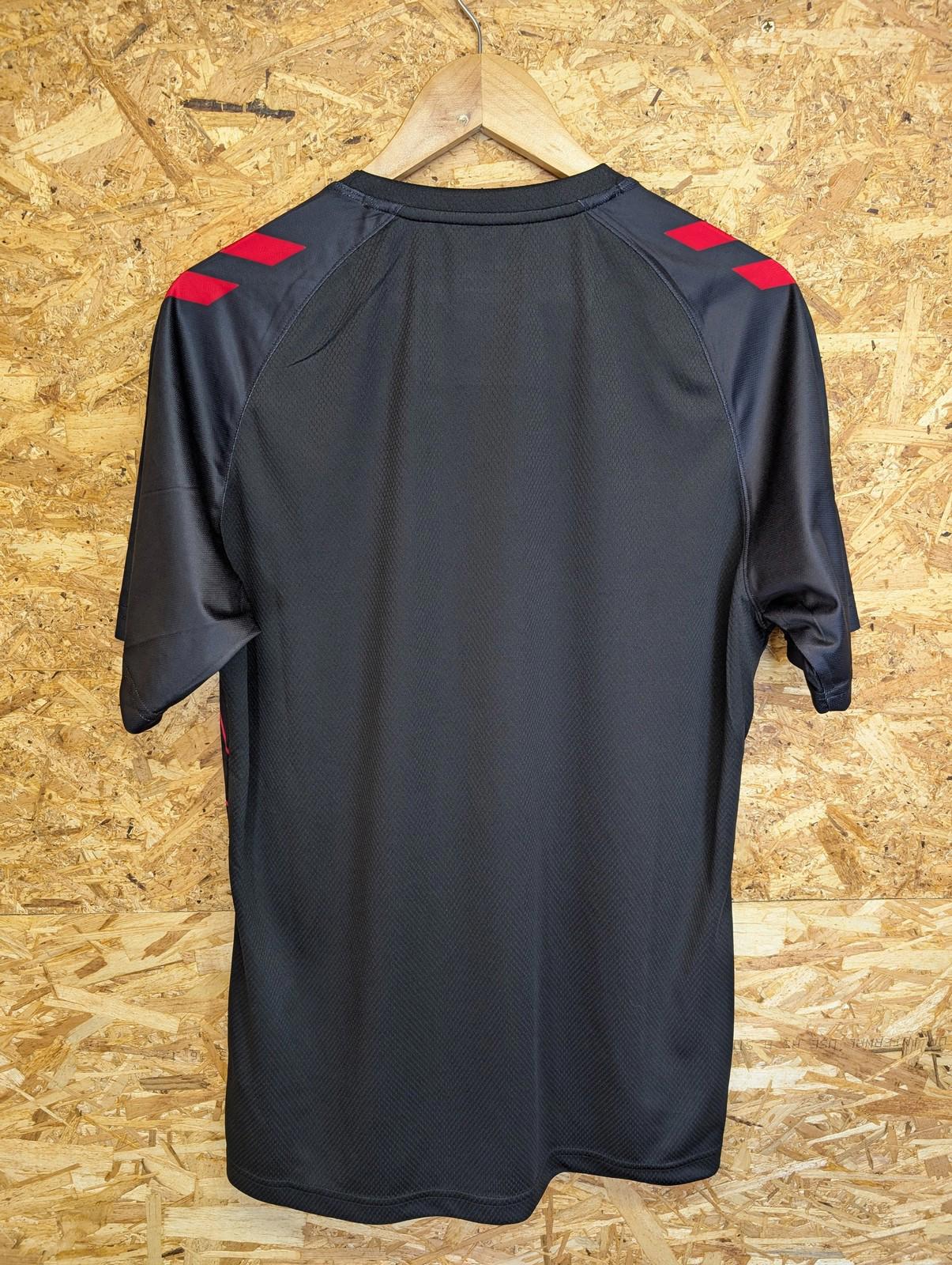 Coventry City Football Club Shirt Medium Men Hummel Red Black Red Away 23/24
