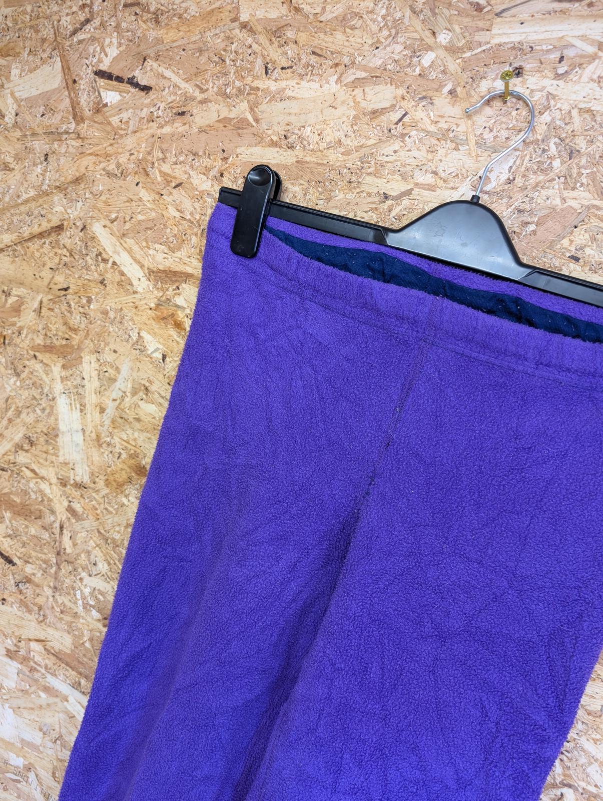 Patagonia Joggers Size Medium Fleece Vintage Pants Joggers Purple Made in USA