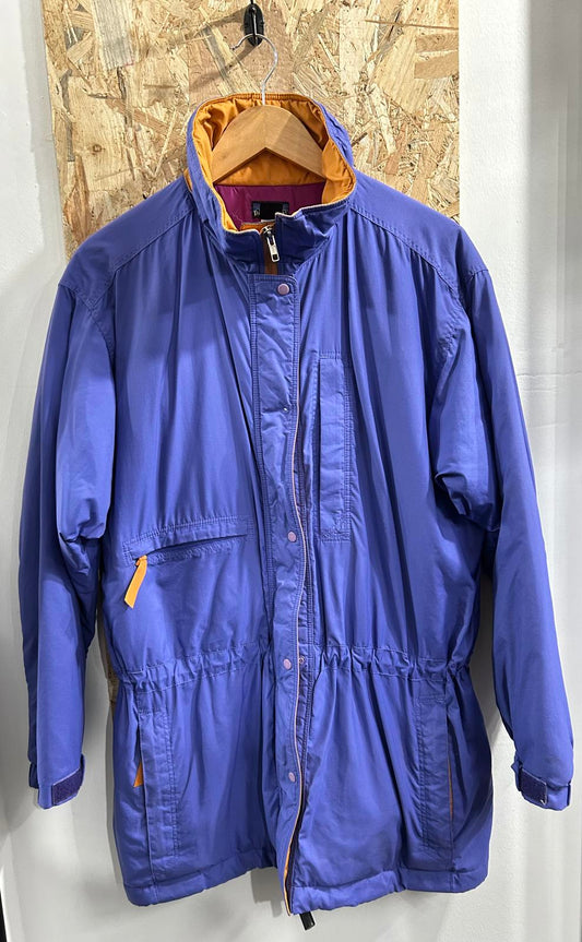 Vintage 90s Patagonia Ski Jacket Womens Medium Made In USA Purple Orange