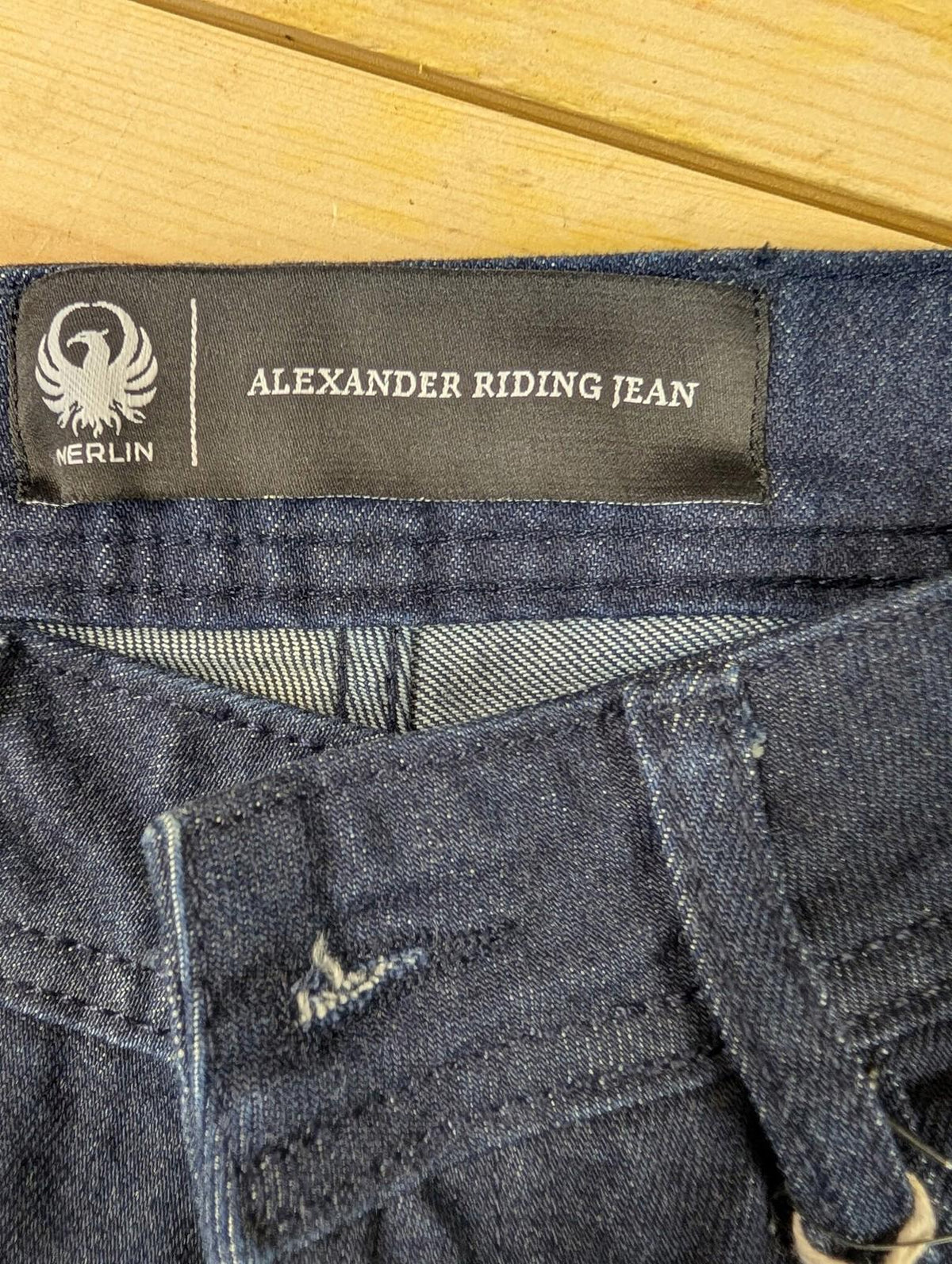 Merlin Alexander Riding Jeans Size W32 L32 Men Motorcycle Navy Blue Denim New