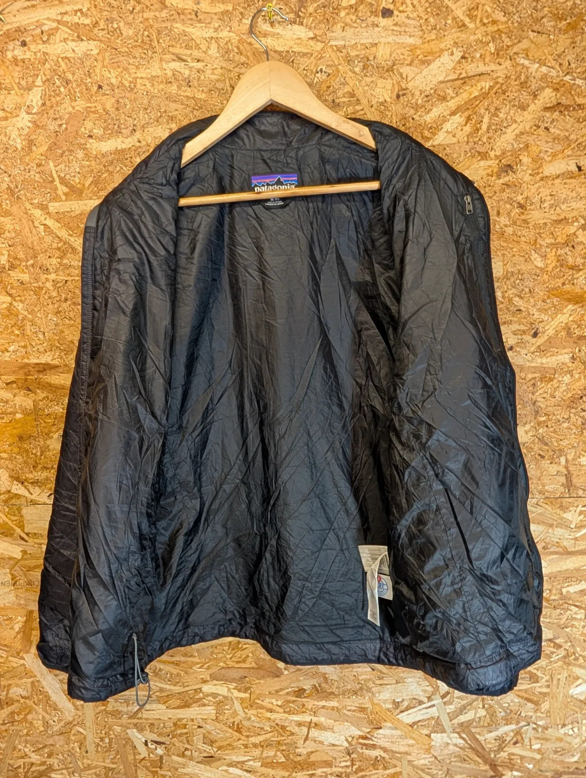 Patagonia Nano Puff Jacket Jacket Men Medium Quilt Black Primaloft Zip Insulated