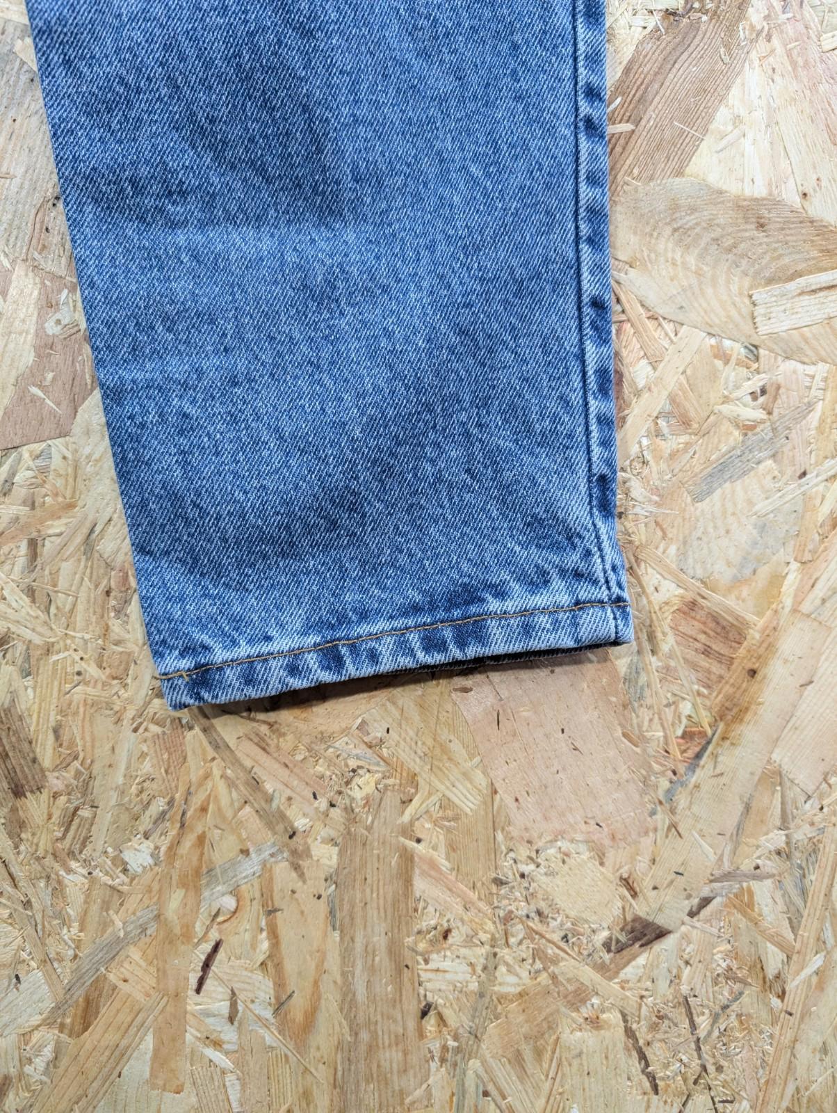Levis 550 Jeans W28 L30 USA Made Vintage 90s Blue Denim Relaxed Fit Tapered Leg
