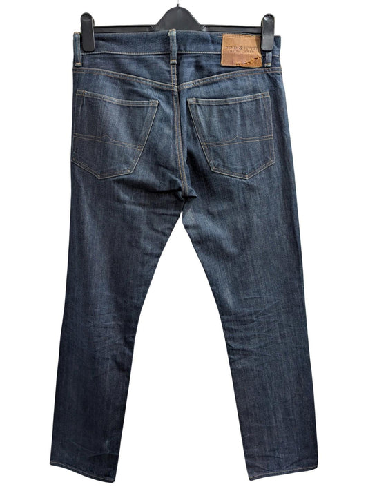 Ralph Lauren Jeans Mens W32 L34 Denim & Supply Straight Fit Dark Blue RRL Polo