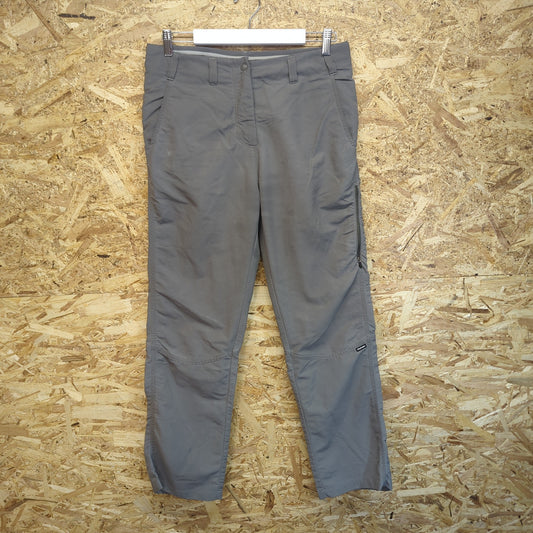 Rohan Roamers Trousers Grey Walking Hiking Womens 12 Regular W31 L30