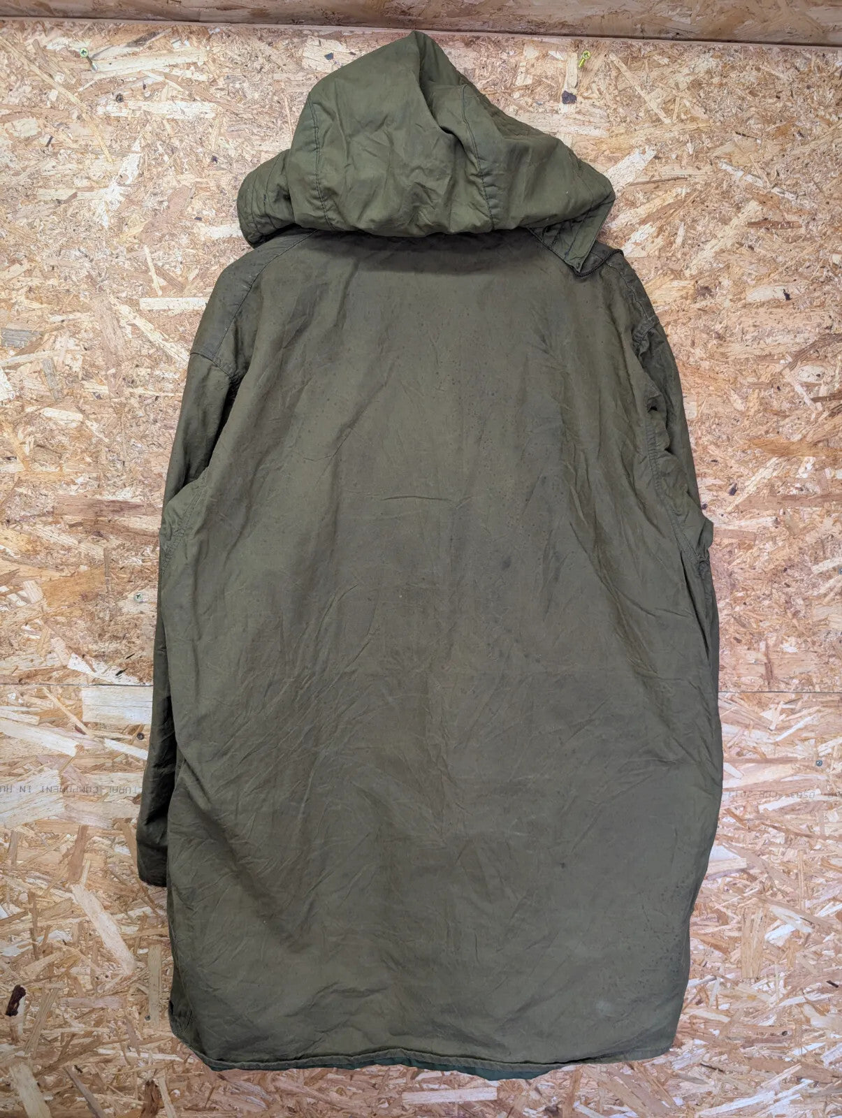 Vintage Barbour Border Hooded Wax Jacket Mens XL 44in 2 Royal Crest Warrants 80s
