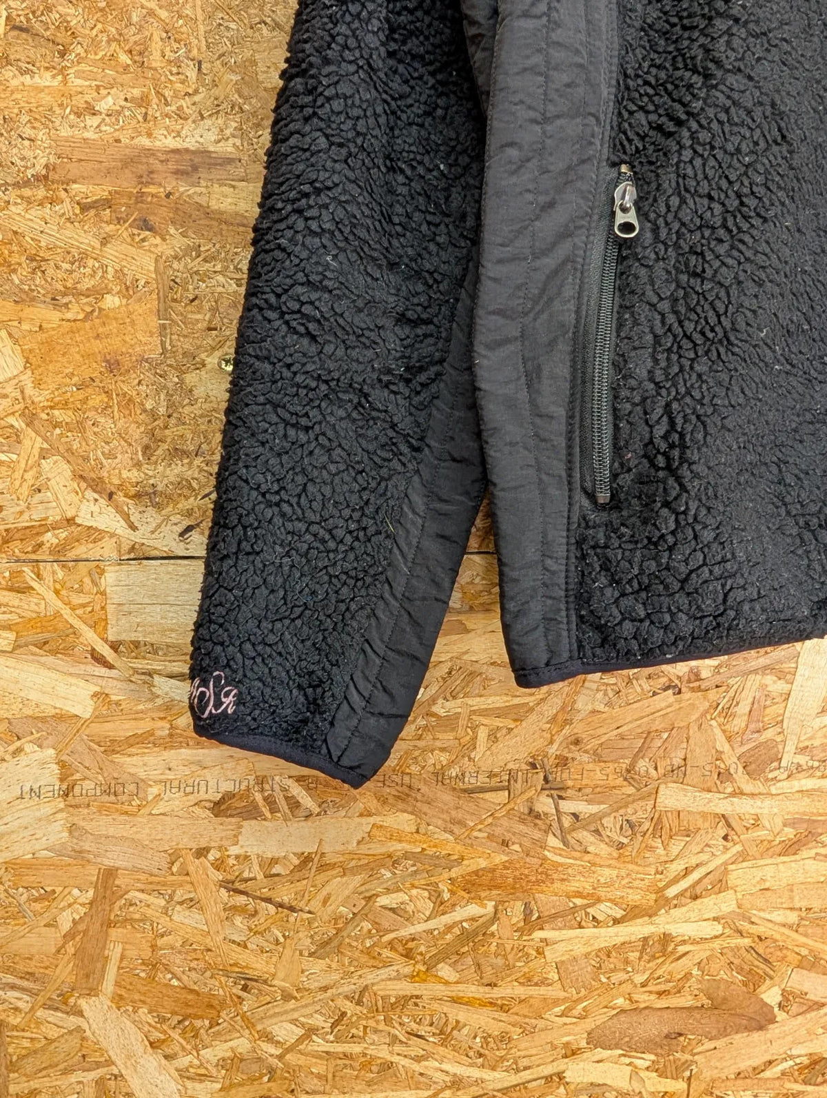 Patagonia Retro-X Fleece Jacket Womens XS Black Sherpa Synchilla Deep Pile Zip