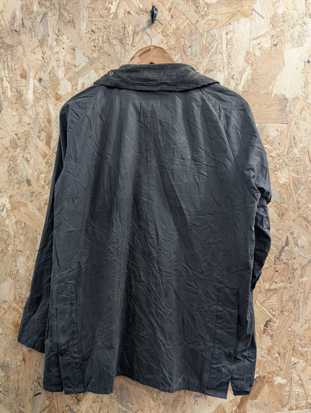 Barbour Wax Bedale Jacket Mens Medium C40 102cm Black A105 England Made 90s