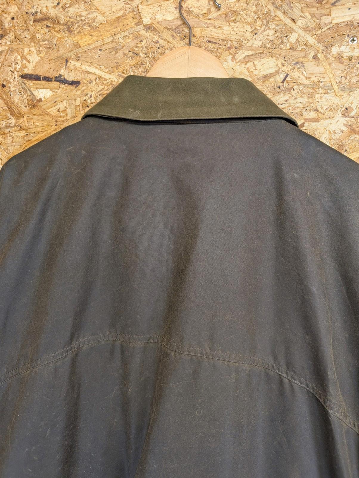 Barbour Berwick Wax Jacket XL Men A570 Long Cotton Brown England Made Tartan