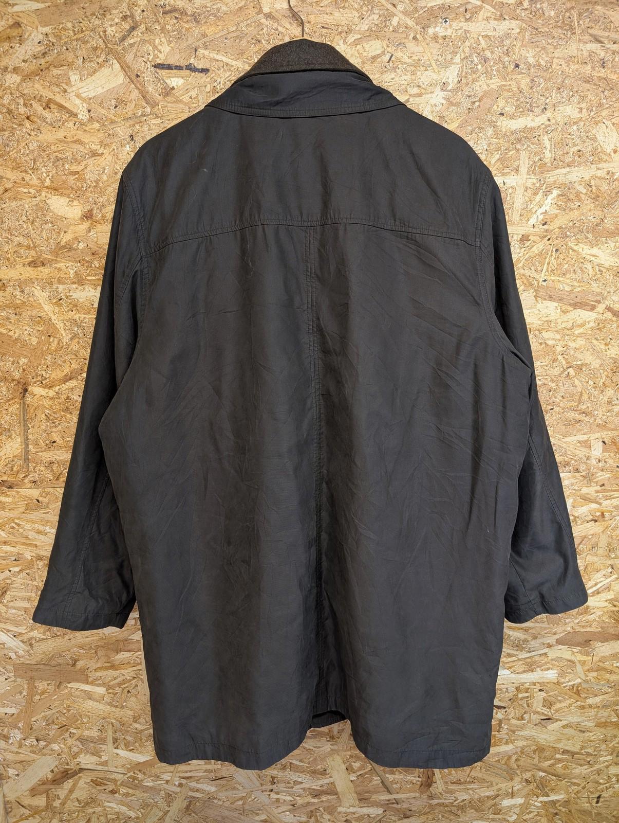 Ralph Lauren Overcoat XL 44 Men Mac Quilted Lining Brown Wool Collar Jacket