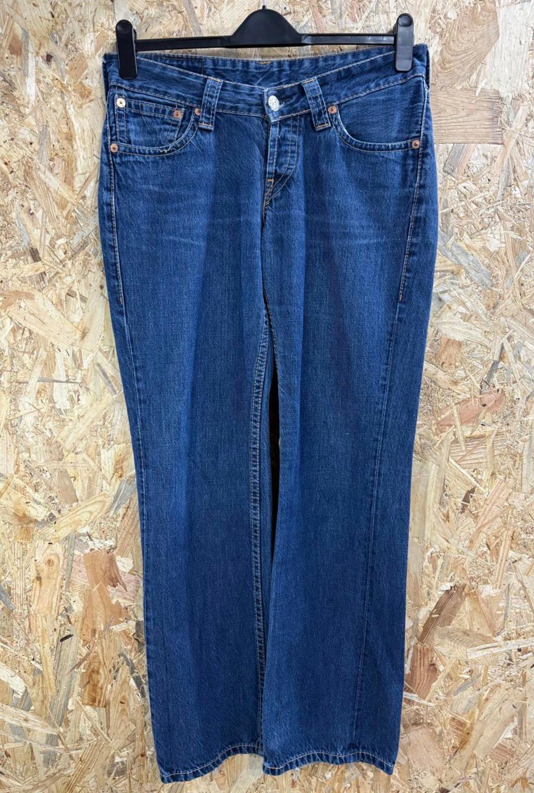 Levis 921 Jeans Women W32 L32 Straight Baggy Vintage Y2K Mid Blue Denim Red Tab