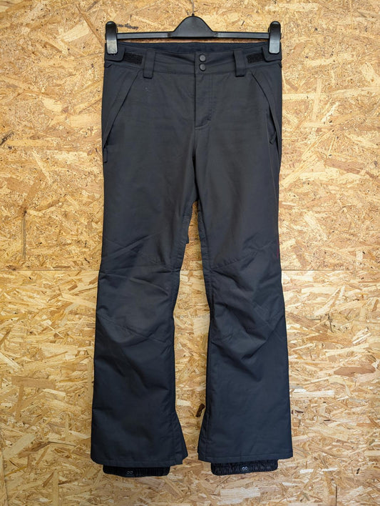 Billabong Salopettes Small W30 L31 Ski Trousers Cargo Black Snowboard Padded 10k