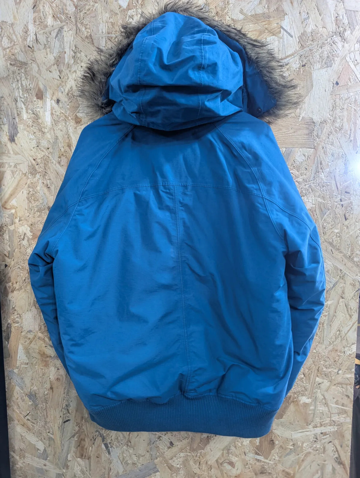 Timberland Down Filled Parka Mens Turquoise Large Blue Down HyVent Waterproof