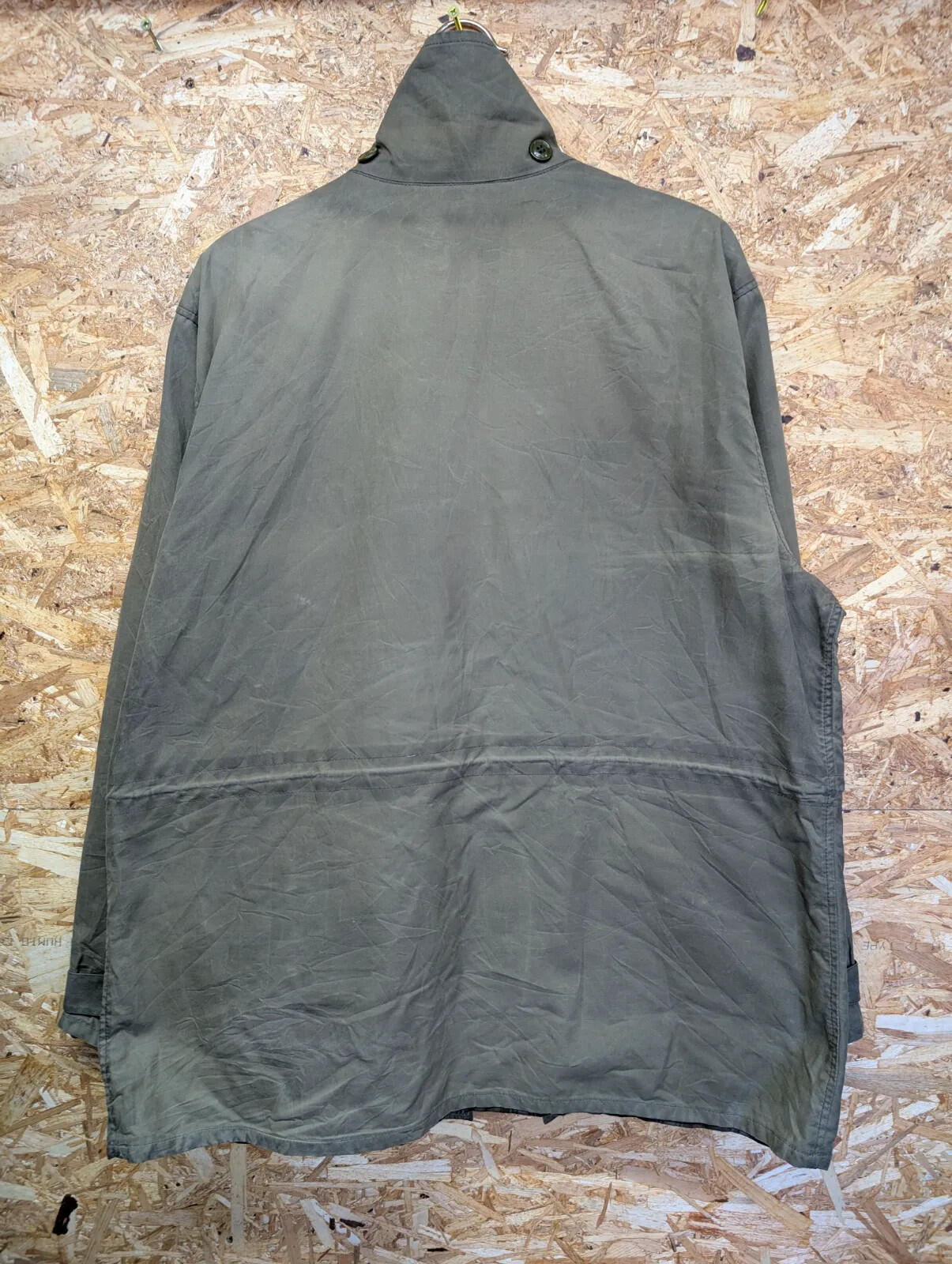 Filson Cover Cloth Mile Marker Coat Mens XL Wax Cotton Jacket Olive Tin USA Oil