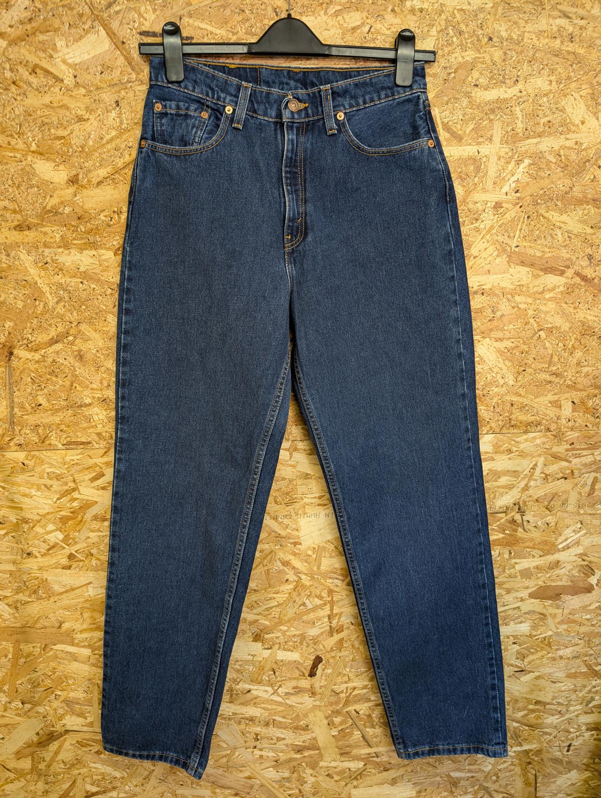 Levis 561 Size 8-10 W28 L32 Vintage 90s Jeans Made In USA Loose Fit Straight Leg