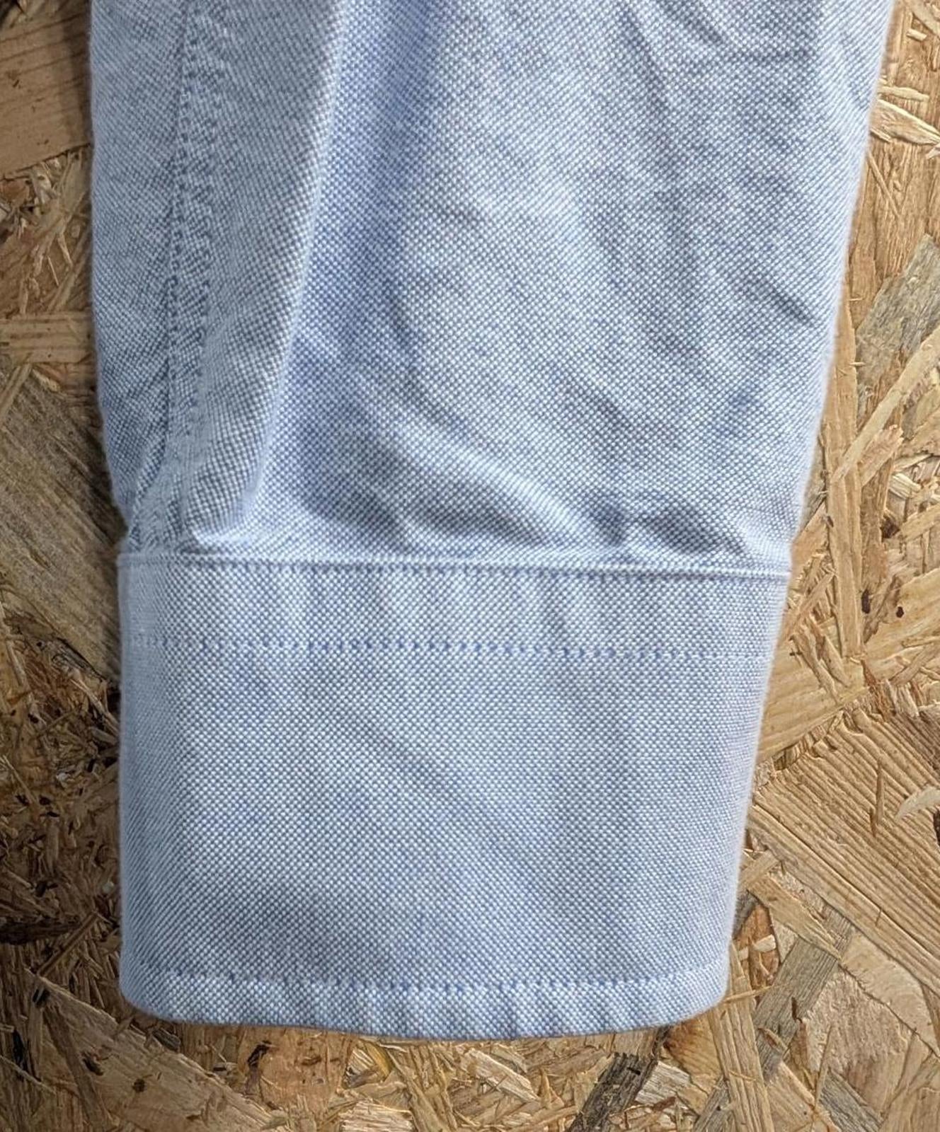 Fred Perry Shirt Small Men Light Blue Long Sleeve Casual Button Down Collar