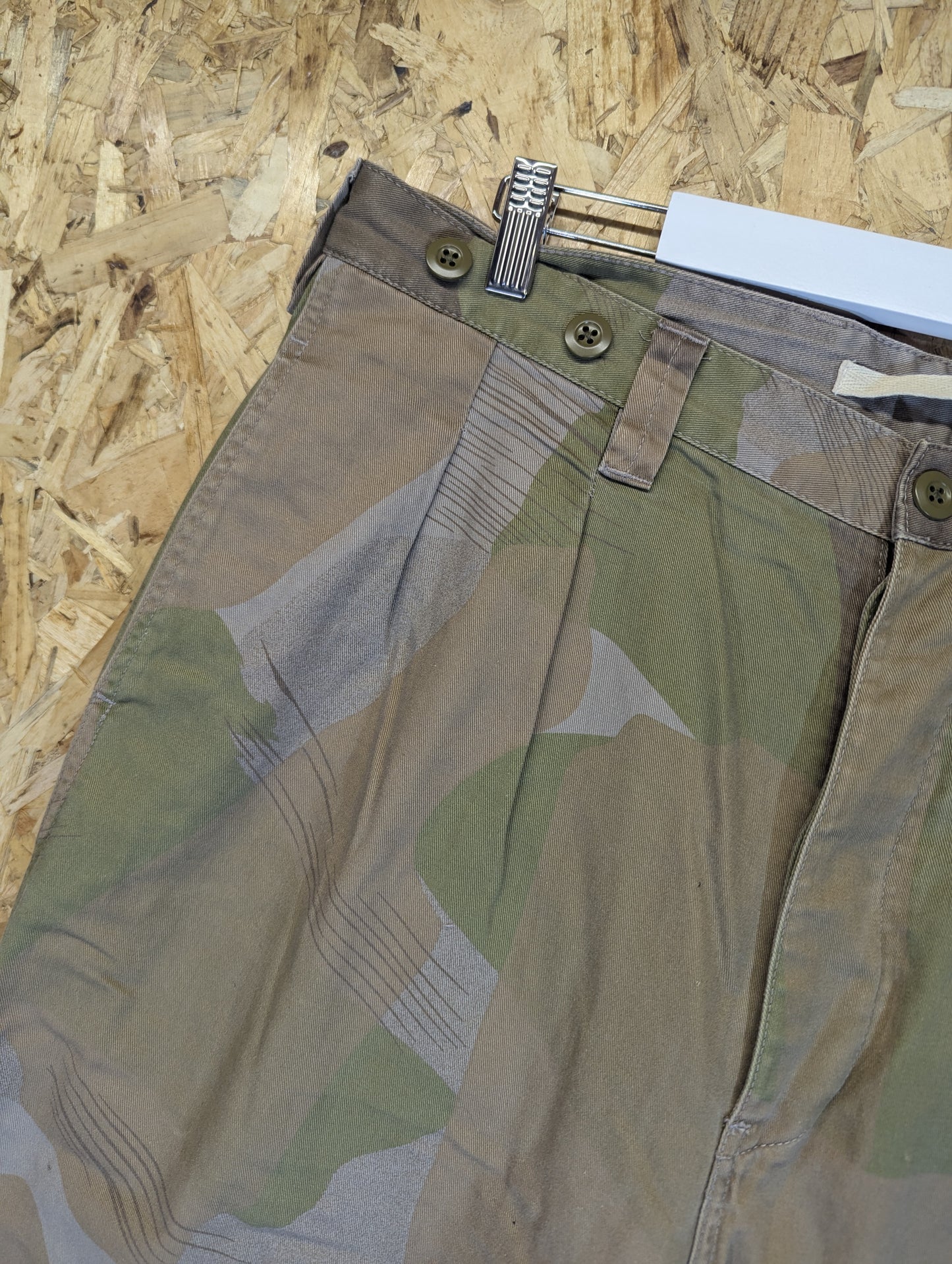 Lybro Nigel Cabourn Utility Trousers Camouflage Army Camo Workwear W36 L31