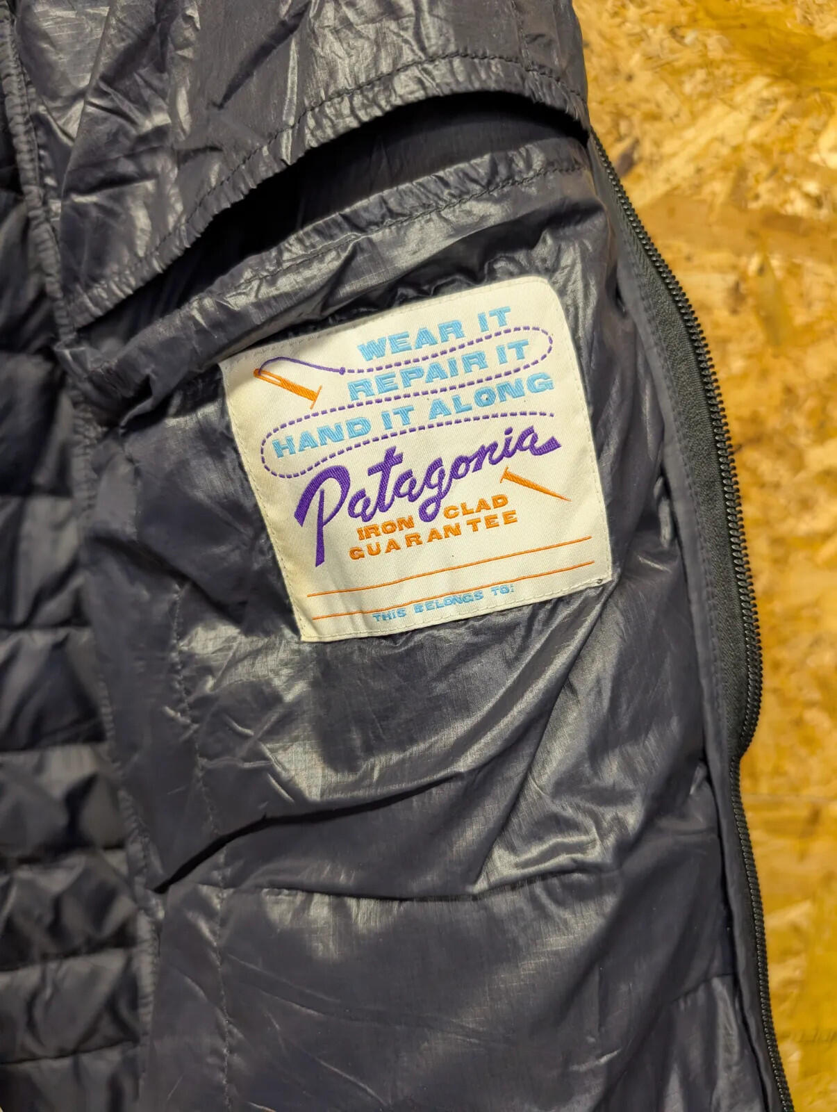 Patagonia Down Sweater Vest Womens XXL Black Full Zip Insulated Puffer Gilet