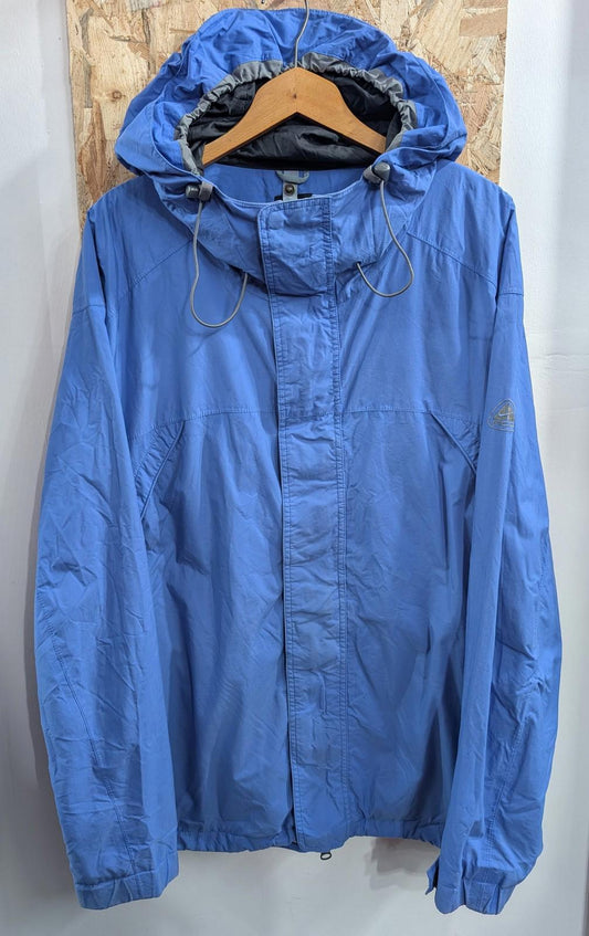 Nike ACG Jacket Men XL Hooded Waterproof Blue Waterproof Gorpcore