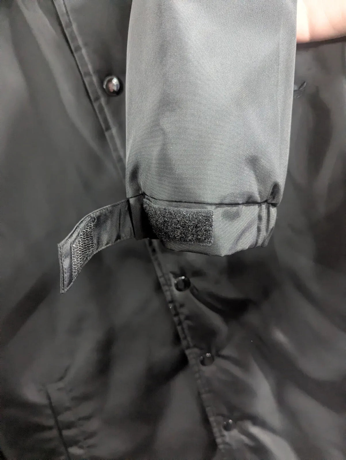Adidas Seoul Coach Jacket Mens Medium Black Padded Quilt Skateboard Streetwear