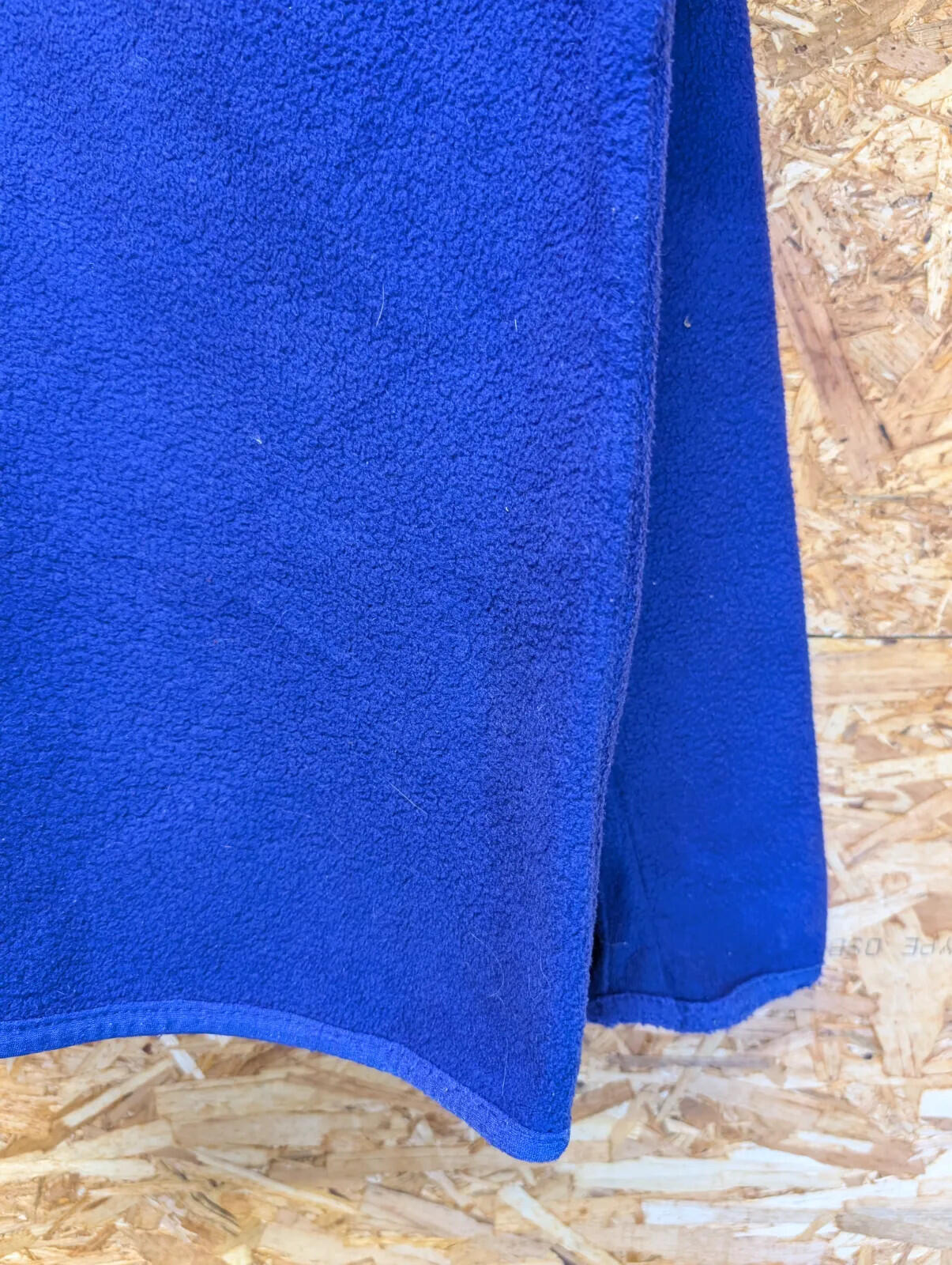 Vintage Patagonia Fleece Pullover Small Purple Blue 90s Snap-T Hiking Walking