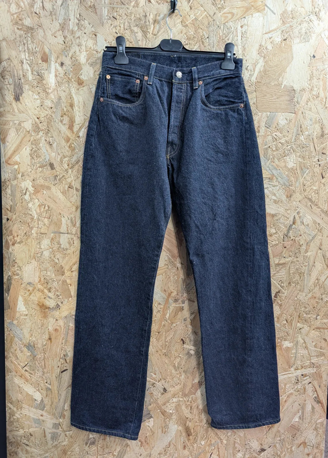 Levis Vintage Clothing 1955 501 XX Selvedge Jeans Mens W32 L34 LVC Blue
