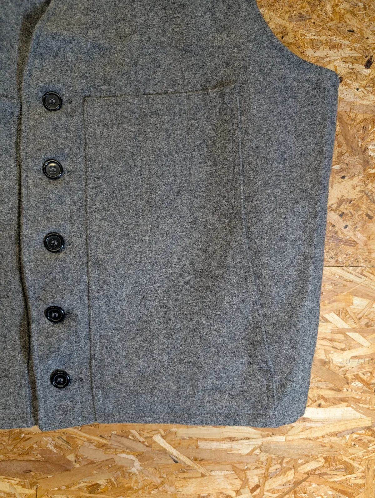Filson Mackinaw Wool Vest 2XL 48 Heather Grey Body Warmer USA USA Made Heritage