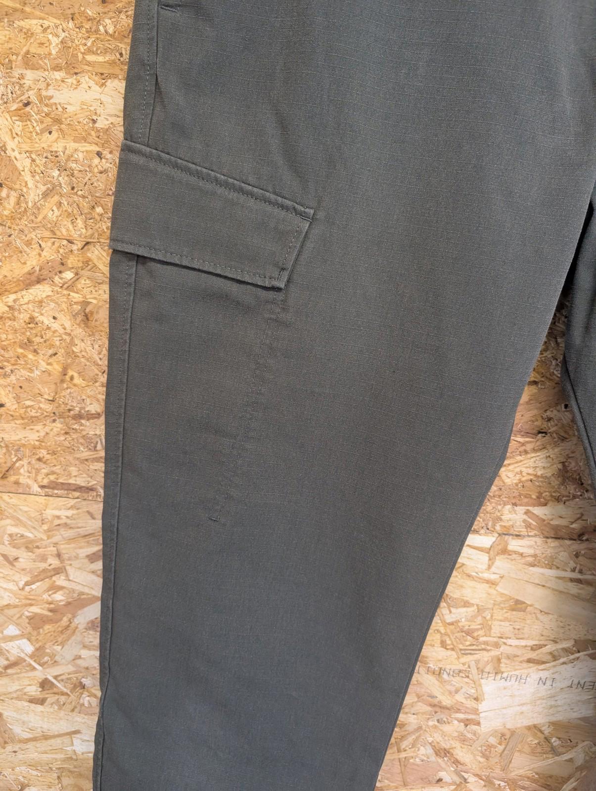 Jack Wolfskin Cargo Trousers W36 L33 Men Utility Ripstop Khaki Green Function 65