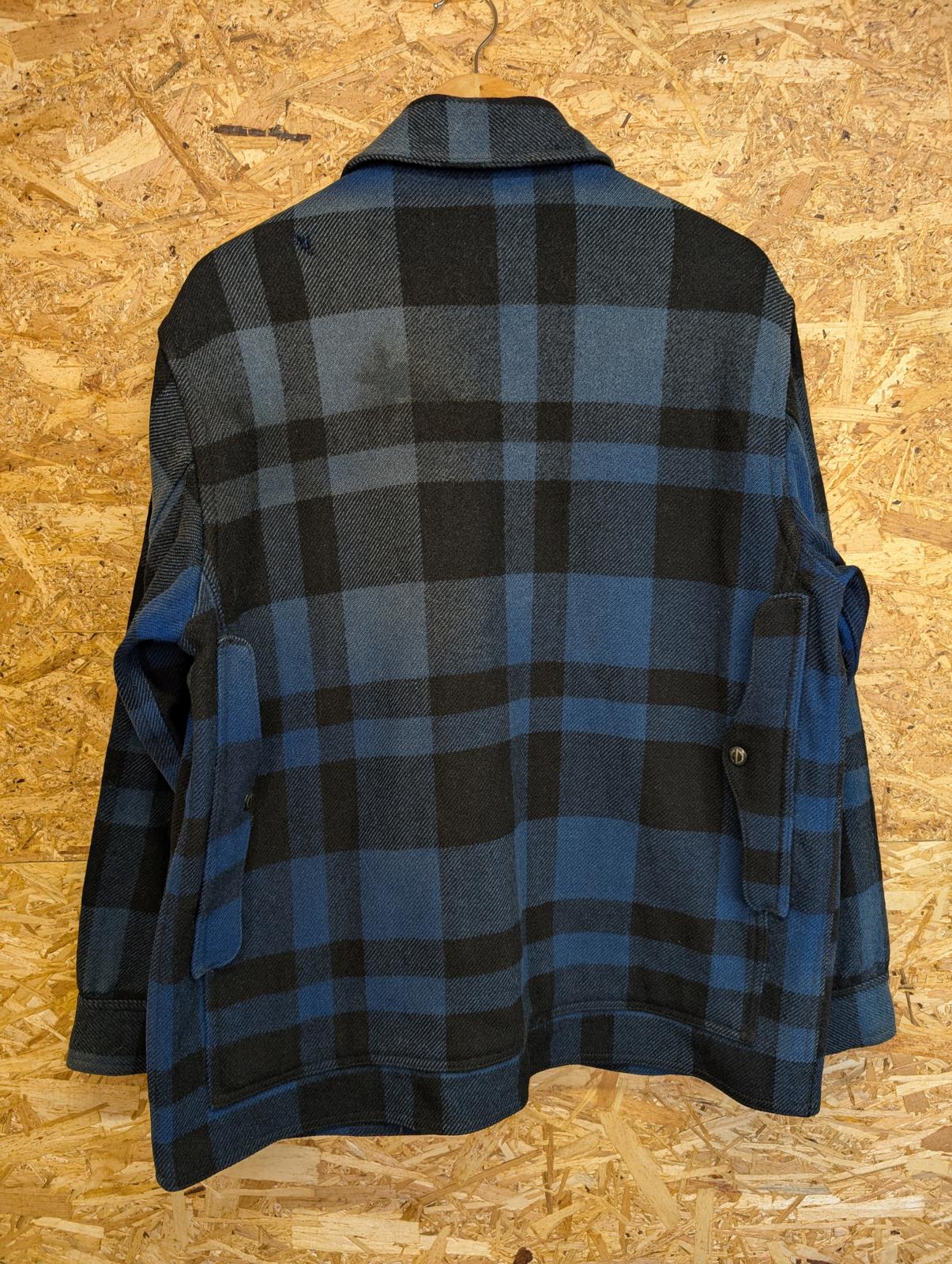 Filson Mackinaw Wool Cruiser Mens 42 Large Jacket Made In USA Vintage Enamel