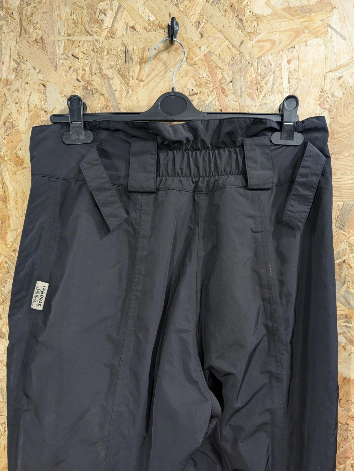 Schöffel Venturi Ski Trousers W32 W34 L30 Black Waterproof Snow Pants Salopettes