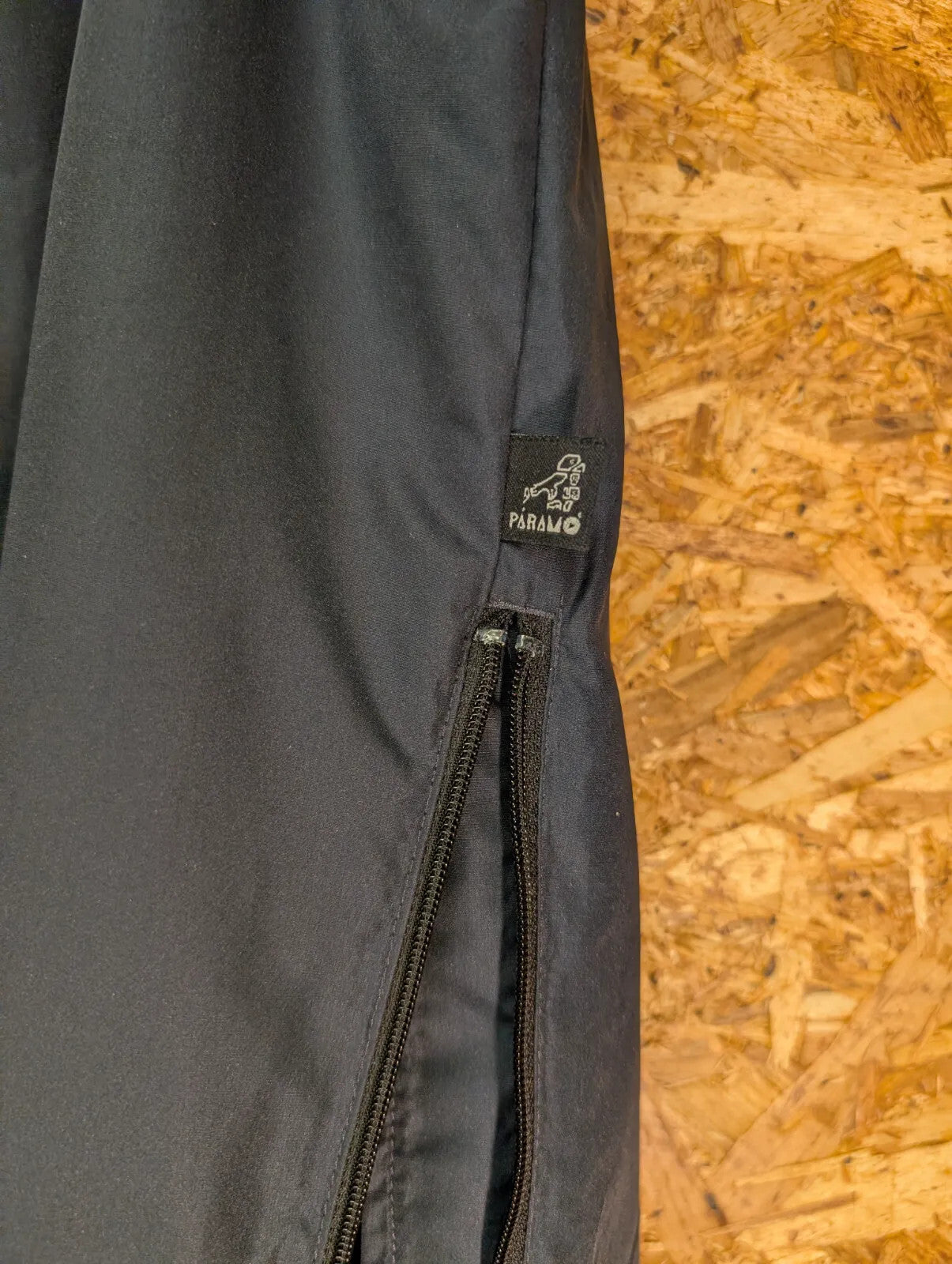 Paramo Analogy Waterproof Trousers Men Medium Navy Blue Nylon Outdoor Hiking Zip