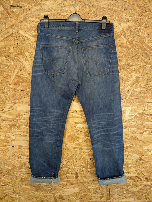 Levis Vintage Clothing LVC 1947 501 Blue Jeans Redline Selvedge W32 L33